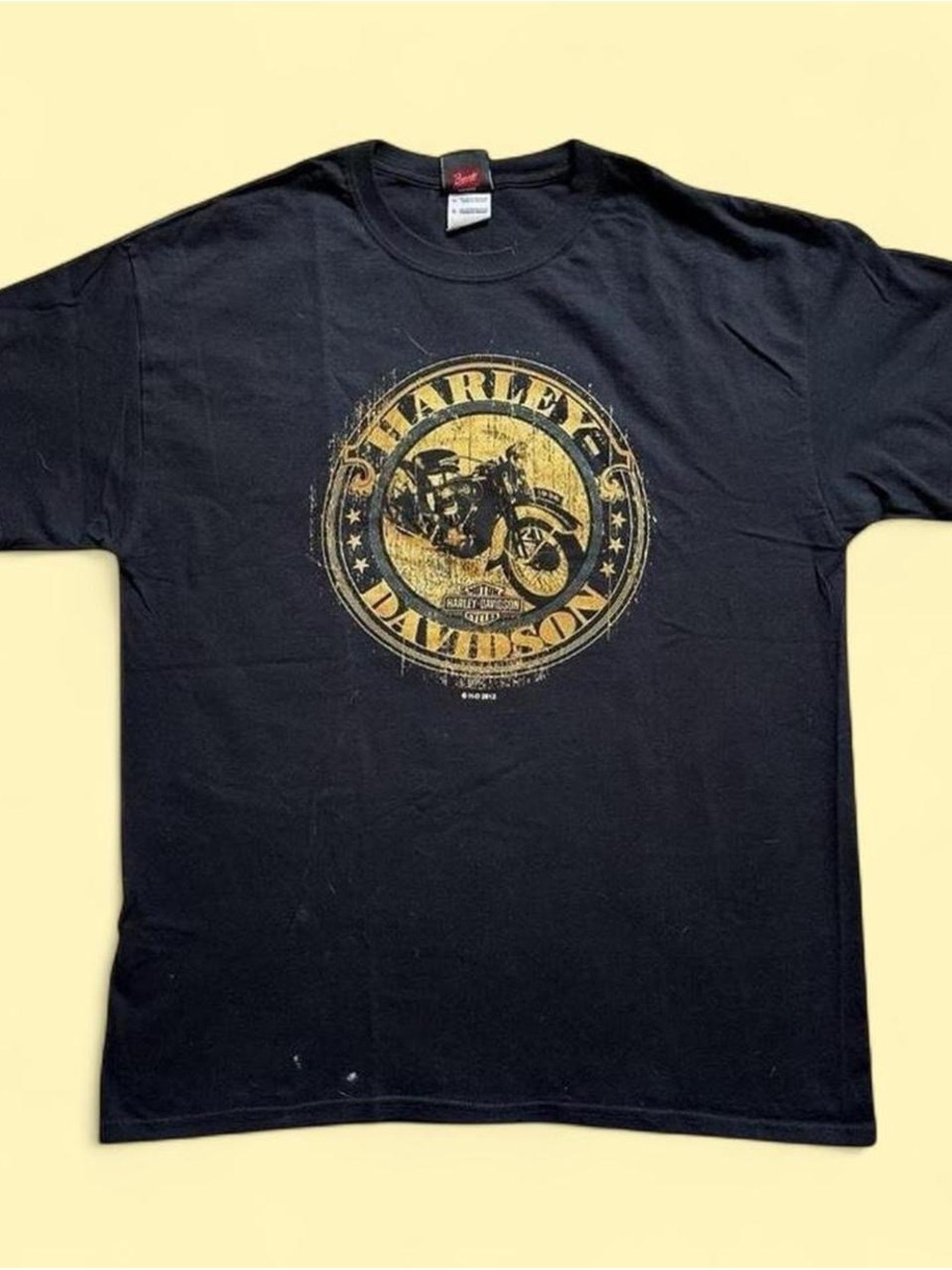 Harley-Davidson Motorcycles Istanbul Men's Black Graphic T-Shirt Mens Large